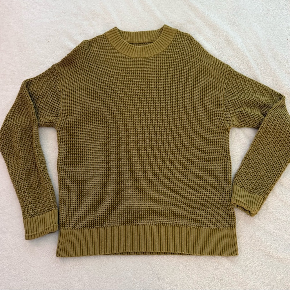 Everlane Men’s Yellow Large Sweater